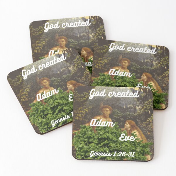 Item preview, Sixth Day of Creation ~ Part 2 Adam Eve Garden of Eden designed and sold by RhondaCGoins.