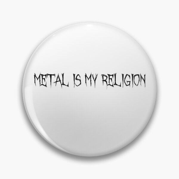 Item preview, El metal es mi religión - NEGRO designed and sold by KmanRiffs.