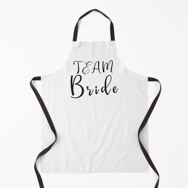 Item preview, TEAM Bride black callygraphic,handwritten text designed and sold by EmeraldeaArt.