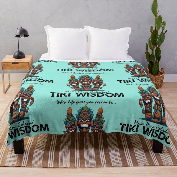 Item preview, TIKI Wisdom island quote designed and sold by S-L-Creations.