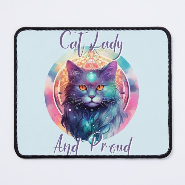 Item preview, Cat Lady and Proud designed and sold by UtterlyCutterly.