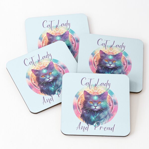 Item preview, Cat Lady and Proud designed and sold by UtterlyCutterly.