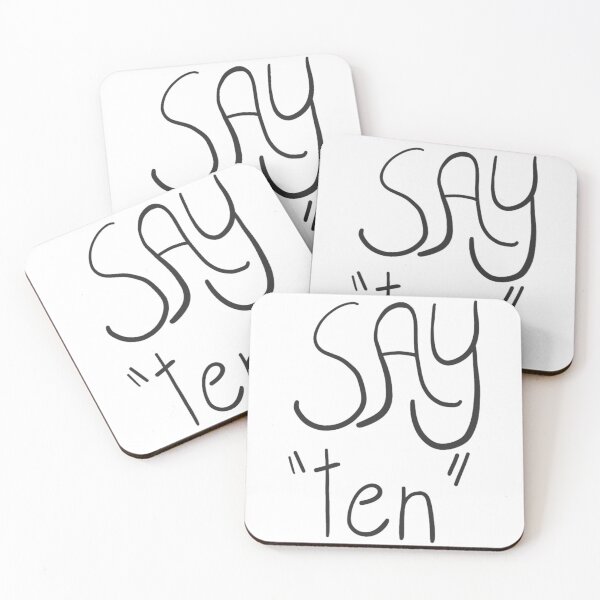 Item preview, Say “ten”  designed and sold by cuppha2.