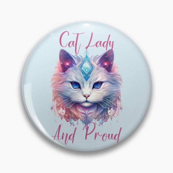 Item preview, Cat Lady and Proud designed and sold by UtterlyCutterly.