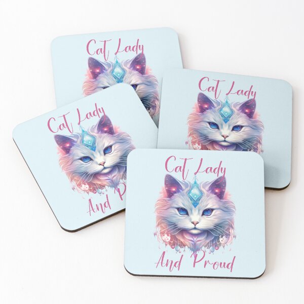 Item preview, Cat Lady and Proud designed and sold by UtterlyCutterly.