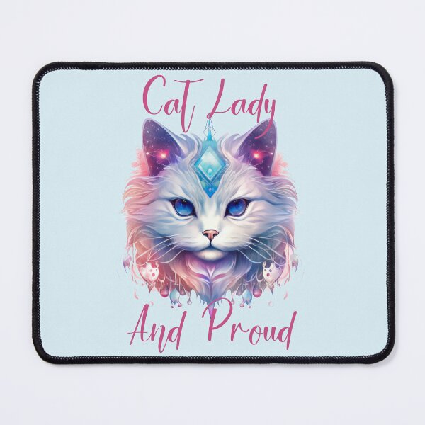 Item preview, Cat Lady and Proud designed and sold by UtterlyCutterly.