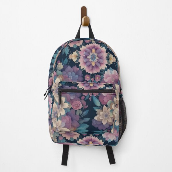 Item preview, Decorative flowers in a world of digital patterns. designed and sold by myersdiffusion.