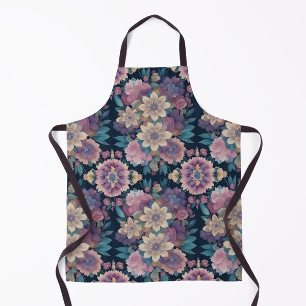 Item preview, Decorative flowers in a world of digital patterns. designed and sold by myersdiffusion.