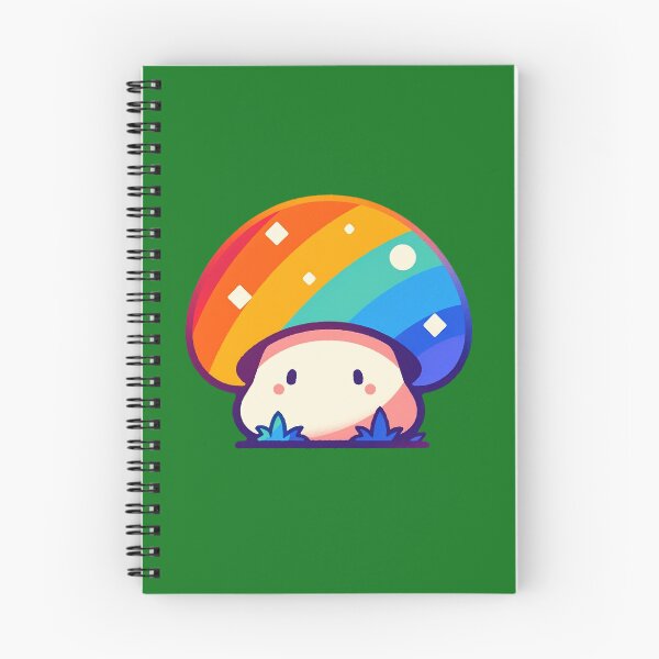 Item preview, Adorable delicia de hongos arcoíris designed and sold by AmbientPixels.