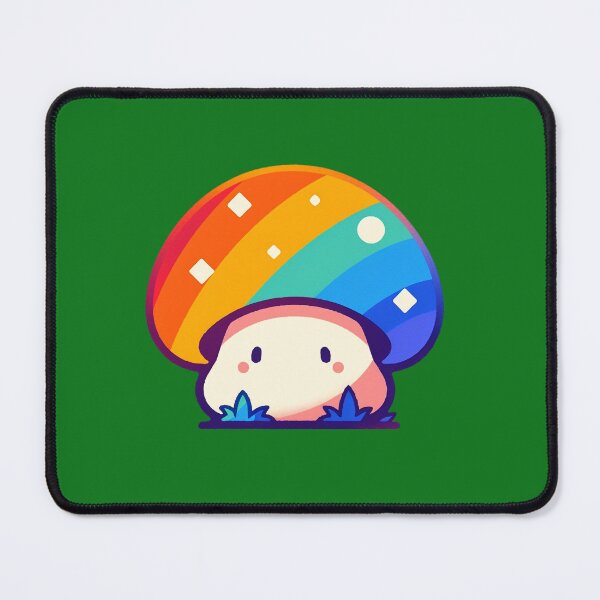 Item preview, Adorable Rainbow Mushroom Delight designed and sold by AmbientPixels.