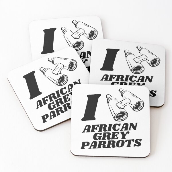 Item preview, I Heart Birdwatching - American Grey Parrots designed and sold by AdventurerPack.