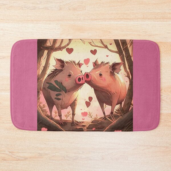 Item preview, Boars in love. designed and sold by Natalia-Vlad.