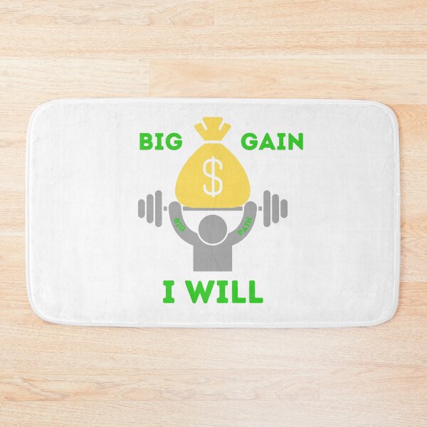 Item preview, Big Pain, Big Gain, I Will : Strive for Triumph designed and sold by koolartful17.