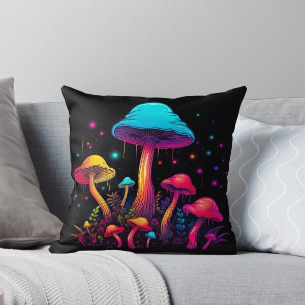 Aperçu de l'œuvre Spectacle de champignon néon brillant créée et vendue par AmbientPixels.