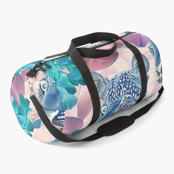 Item preview, Blue and Pink Jungle Leopard Pattern designed and sold by AOCollections.