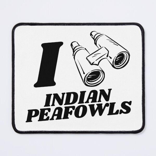Item preview, I Heart Birdwatching - Indian Peafowls designed and sold by AdventurerPack.