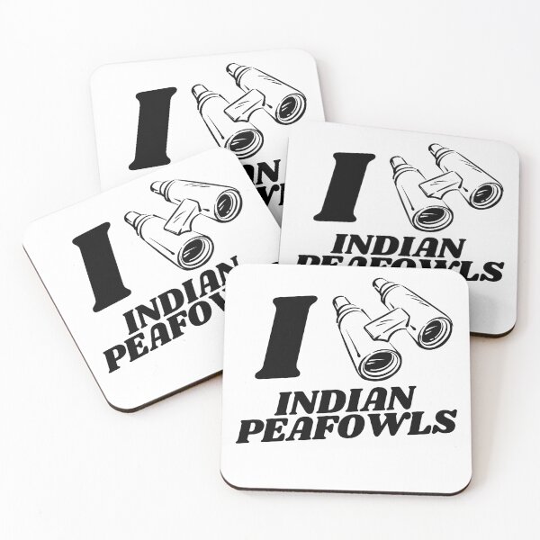 Item preview, I Heart Birdwatching - Indian Peafowls designed and sold by AdventurerPack.