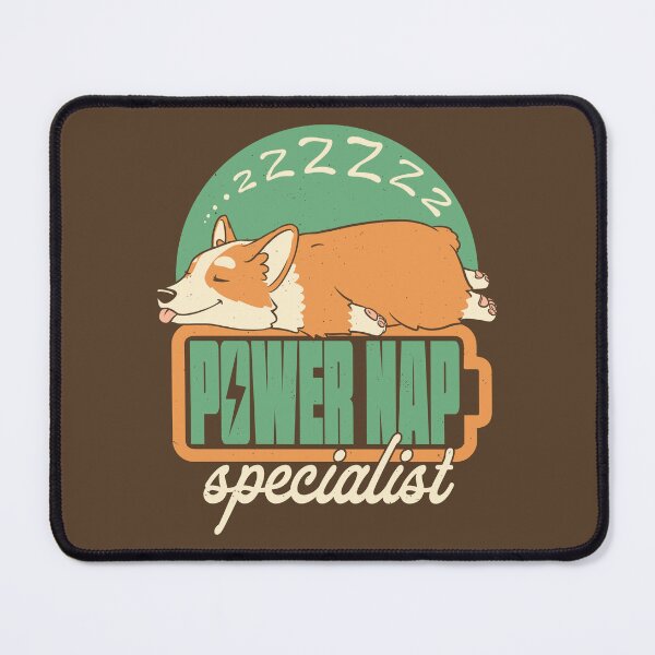 Item preview, Powernap Specialist - Cute Lazy Dog designed and sold by Studio Mootant.