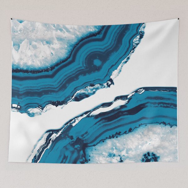 Item preview, Blue Agate #2 #gem #decor #art  designed and sold by Anita's & Bella's Art.