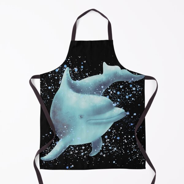 Item preview, Water Color Dolphin - Dolphin Lover, Beach Day, Pacific Ocean, Marine Life, Surfing, Self Care designed and sold by Sun Sand & Sea Art.