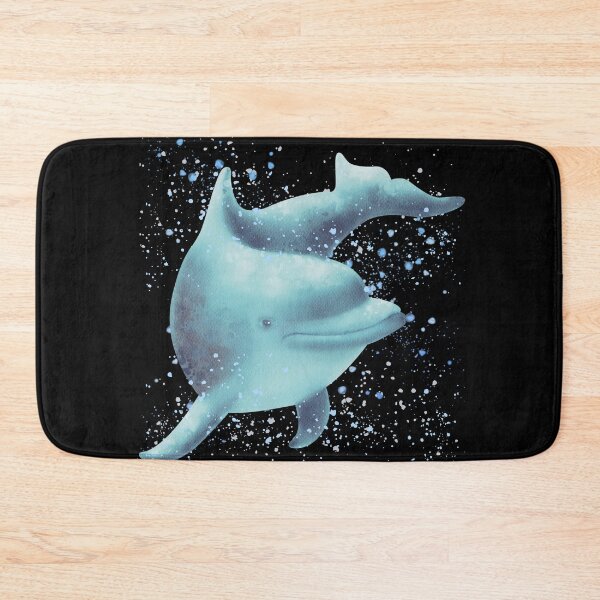 Item preview, Water Color Dolphin - Dolphin Lover, Beach Day, Pacific Ocean,  Marine Life, Surfing, Self Care designed and sold by Sun Sand & Sea Art.