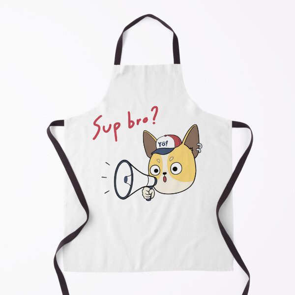Item preview, Chihuahua gangster greeting his friend with a megaphone. designed and sold by snow-at-noon.