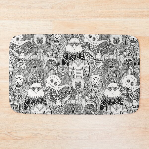 Item preview, frightful friends black designed and sold by scrummy.