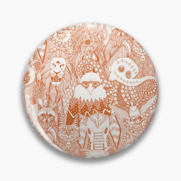 Item preview, frightful friends orange designed and sold by scrummy.