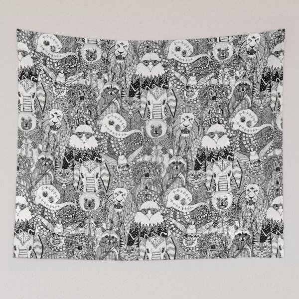 Item preview, frightful friends black designed and sold by scrummy.