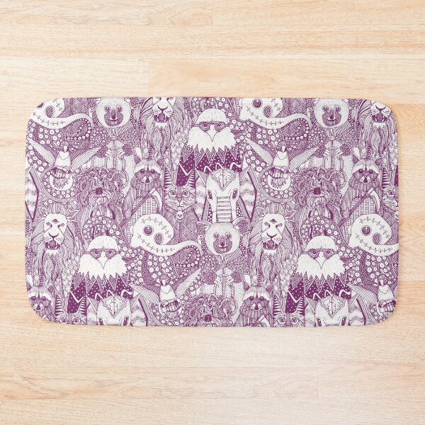 Item preview, frightful friends purple designed and sold by scrummy.
