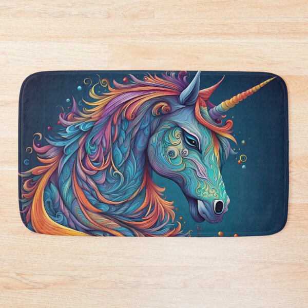 Item preview, Rainbow Steampunk Unicorn Art  designed and sold by Giftables.
