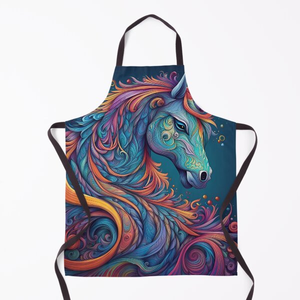 Item preview, Rainbow Steampunk Unicorn Art designed and sold by Giftables.