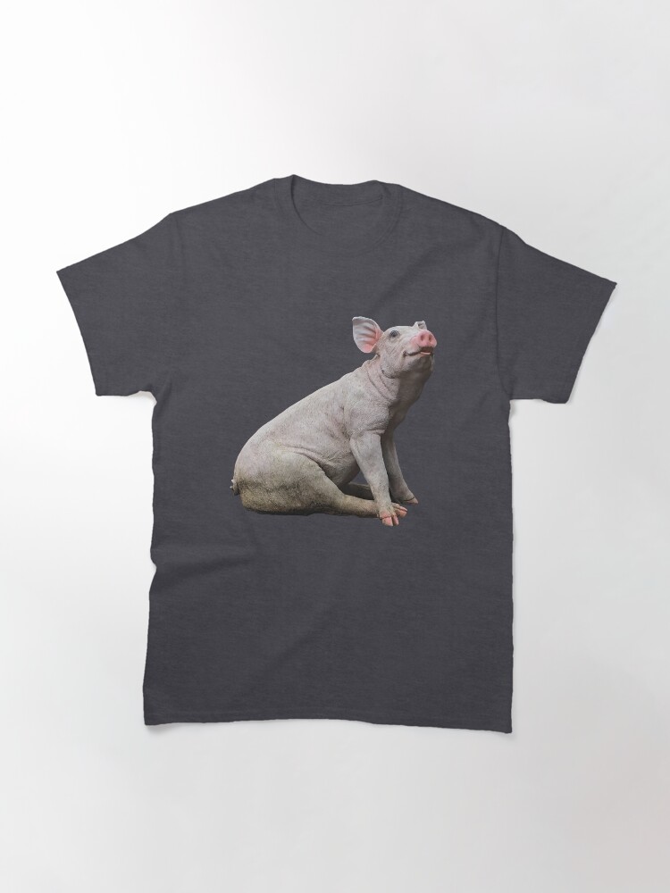 Thumbnail 2 of 7, Classic T-Shirt, Pig designed and sold by roggcar.