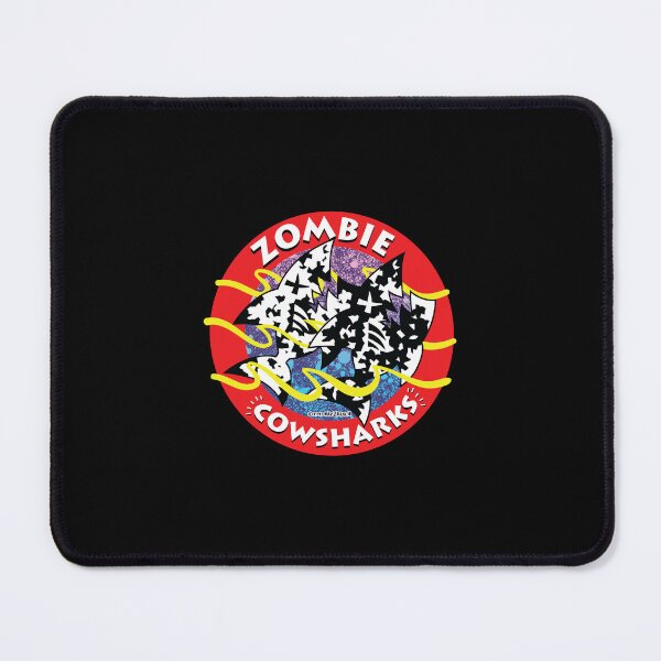 Item preview, Zombie Cowsharks Rounds designed and sold by willibilli.