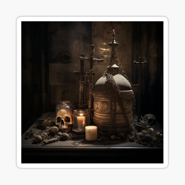 Bone Reliquary 2 Sticker