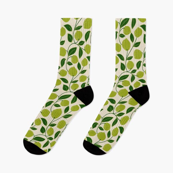Item preview, Trailing Limes with a Cream Background designed and sold by Sarah Melendez.