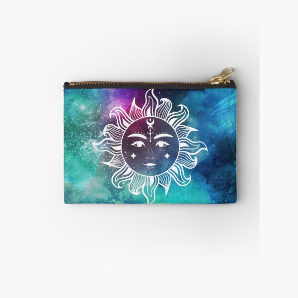Item preview, Cosmic Aesthetic Sun in Watercolor Nebula Universe designed and sold by Trish Dish.