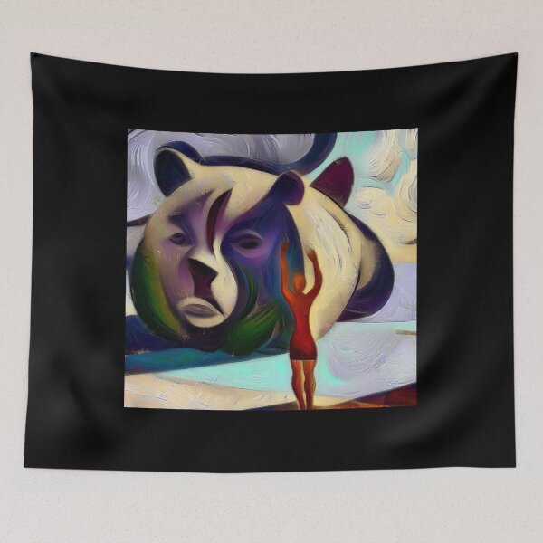 Item preview, espíritu animal oso 3 designed and sold by CrankyOldDude.