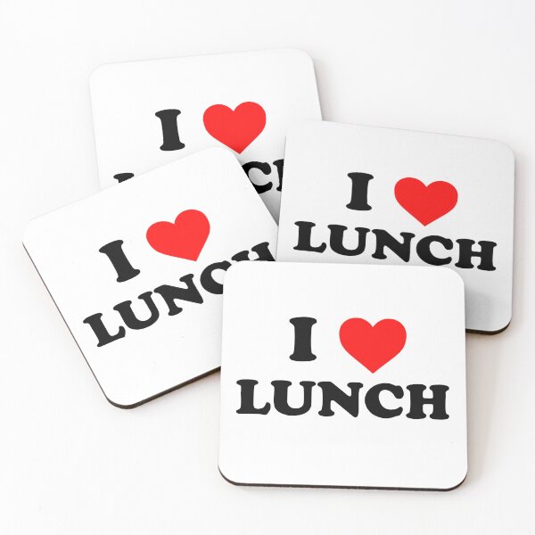 Item preview, i love lunch designed and sold by wordswithfonts.