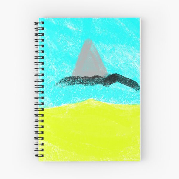Item preview, An animated Sharks dorsal swimming in a bay. designed and sold by lukesubbby.