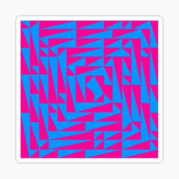 Vista previa del artículo con la obra «Rosa y azul», diseñado y vendido por Texterns.