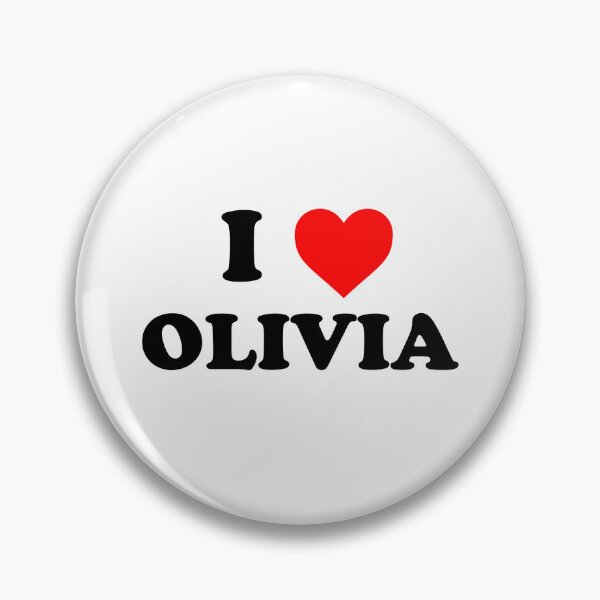 Item preview, i love olivia designed and sold by wordswithfonts.