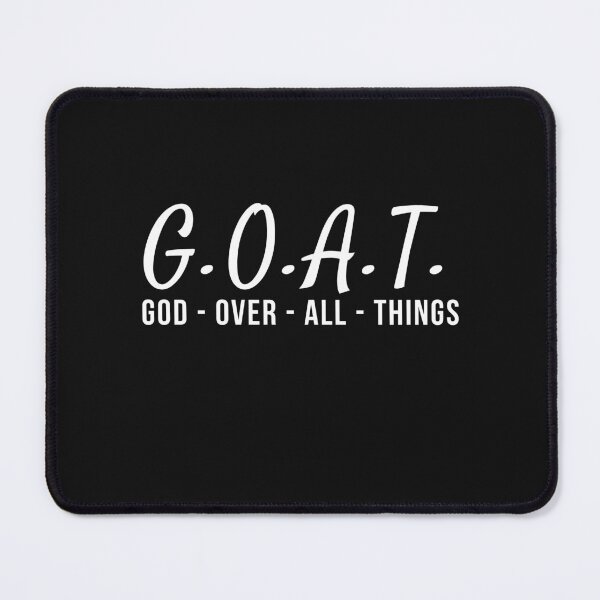 Item preview, God Over All Things, Christian Values, G.O.A.T. Jesus is Our Savior, Holy Spirit designed and sold by Cryptohaven.