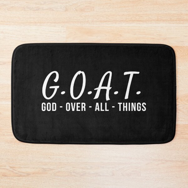Item preview, God Over All Things, Christian Values, G.O.A.T. Jesus is Our Savior, Holy Spirit designed and sold by Cryptohaven.