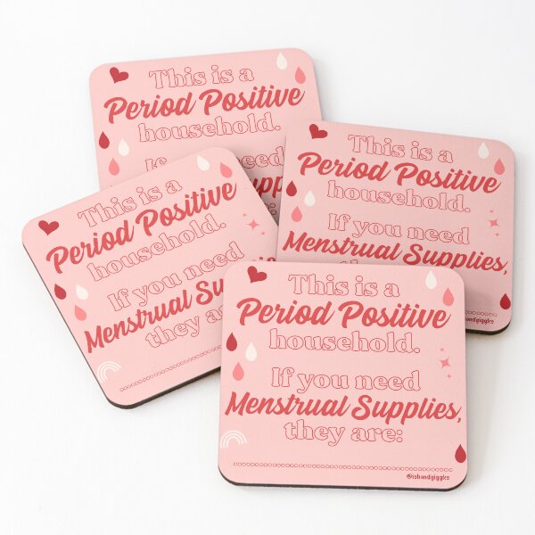 Item preview, Period Positive Bathroom Sign - V2 designed and sold by Ish and Giggles.