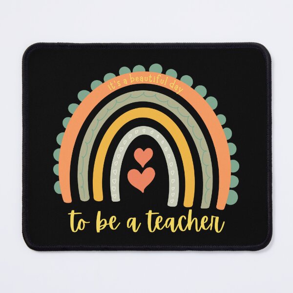 Item preview, it's a beautiful day to be a teacher designed and sold by MyKinsDoodles.