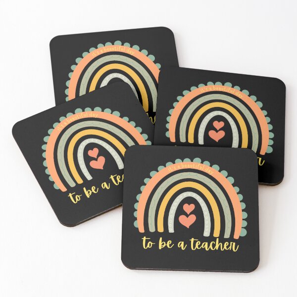Item preview, it's a beautiful day to be a teacher designed and sold by MyKinsDoodles.