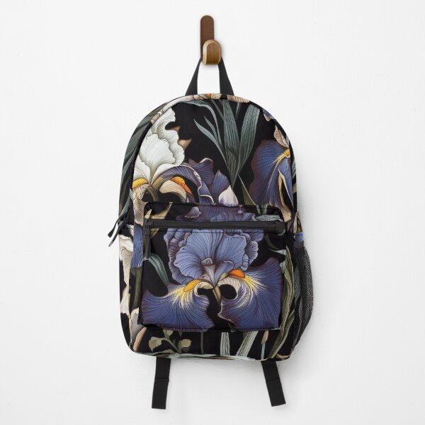 Item preview, Vintage Iris floral pattern designed and sold by Adriano Carrideo.