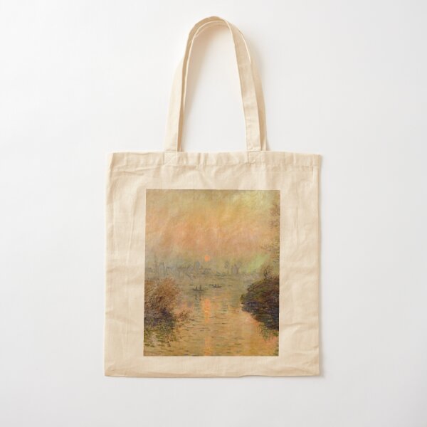 Claude monet Aesthetic tote bags