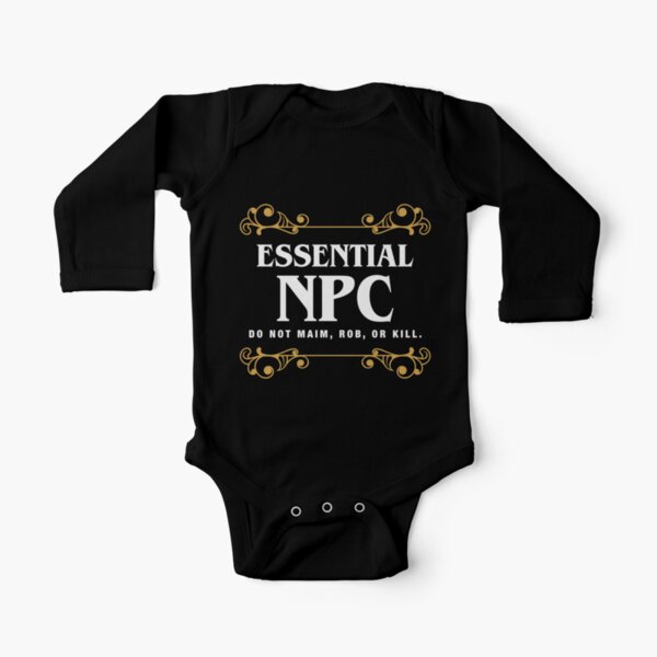 Jeu de caractères non jouable NPC essentiel Body manches longues
